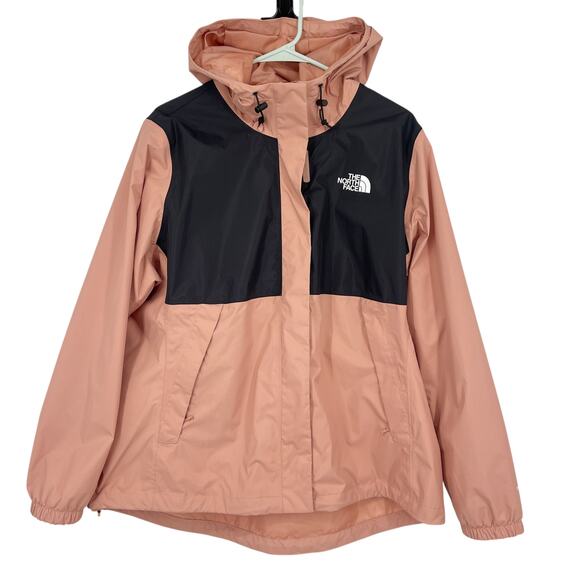 The North Face Women’s Antora Rain Jacket in Pink Black Plus Size 1X Outdoor - Picture 5 of 13